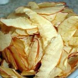 chips d'épluchures de pommes
