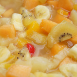 salade de fruits à la vanille