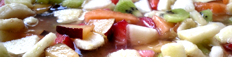 Salade de fruits alcoolisée