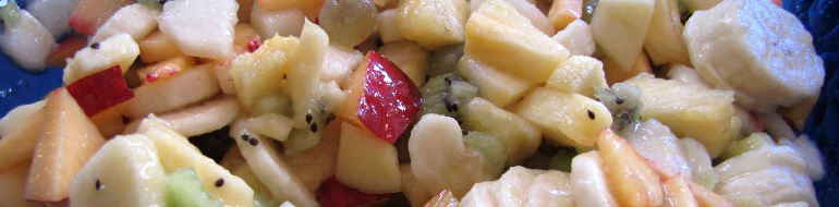 Salade de fruits à la vanille